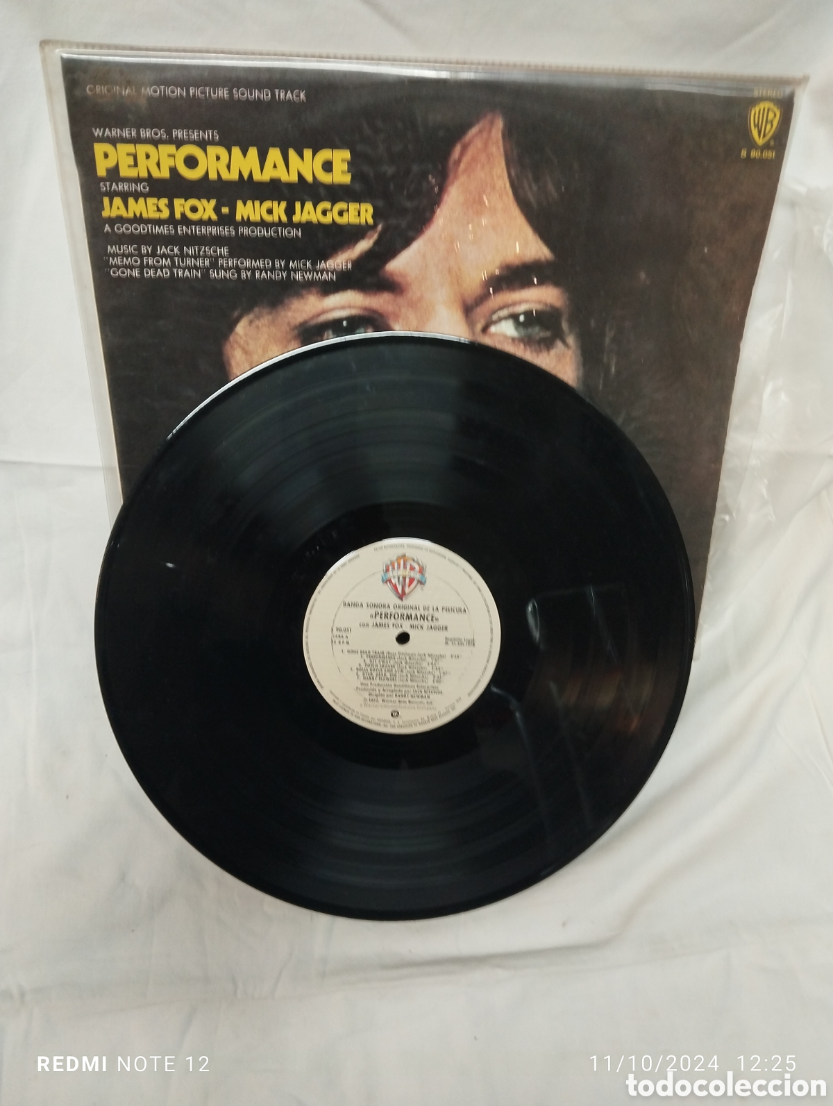 Discos de vinilo: PERFORMANCE, JAMES FOX-MICK JAGGER - Foto 3
