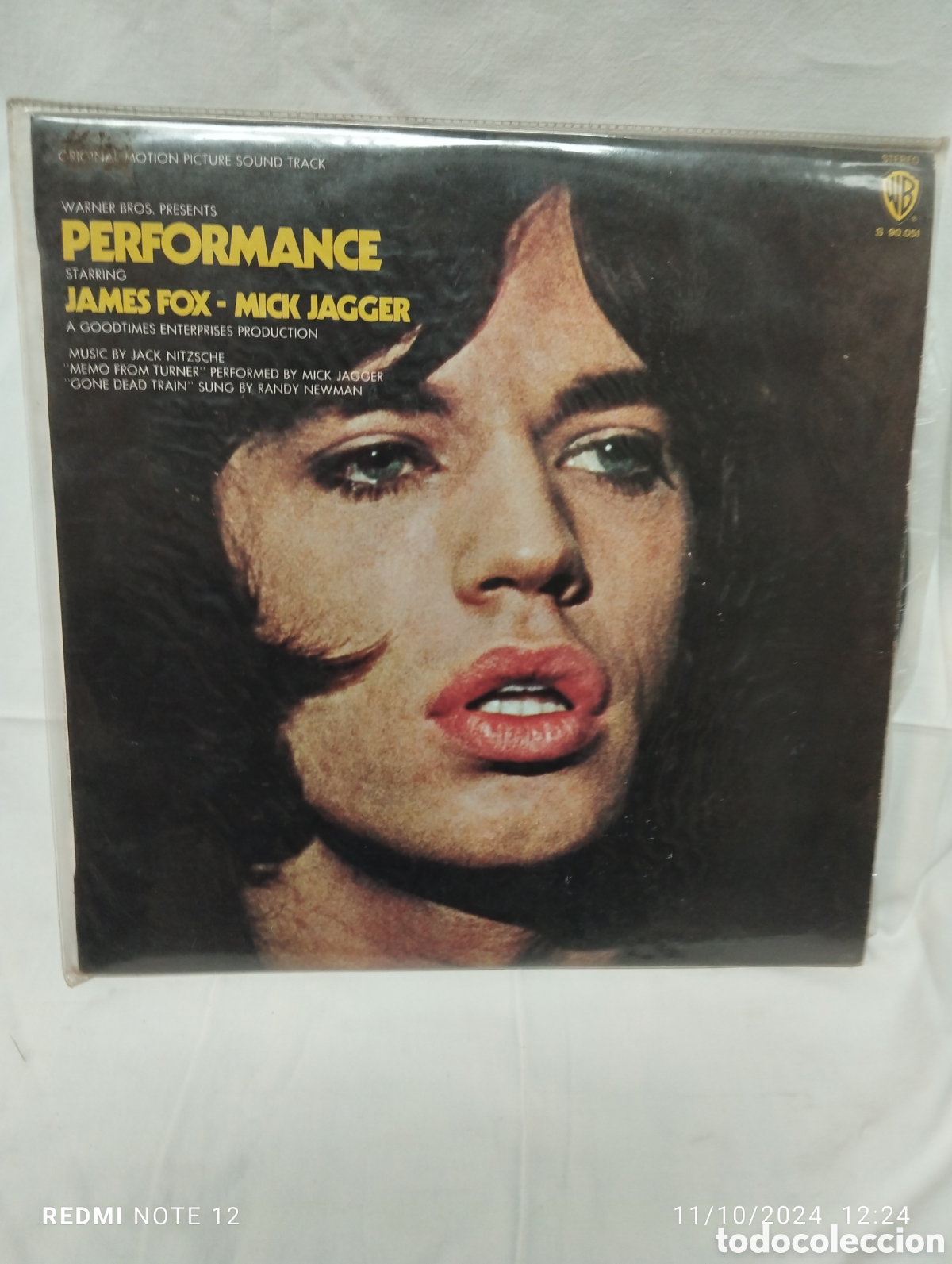 Discos de vinilo: PERFORMANCE, JAMES FOX-MICK JAGGER - Foto 1