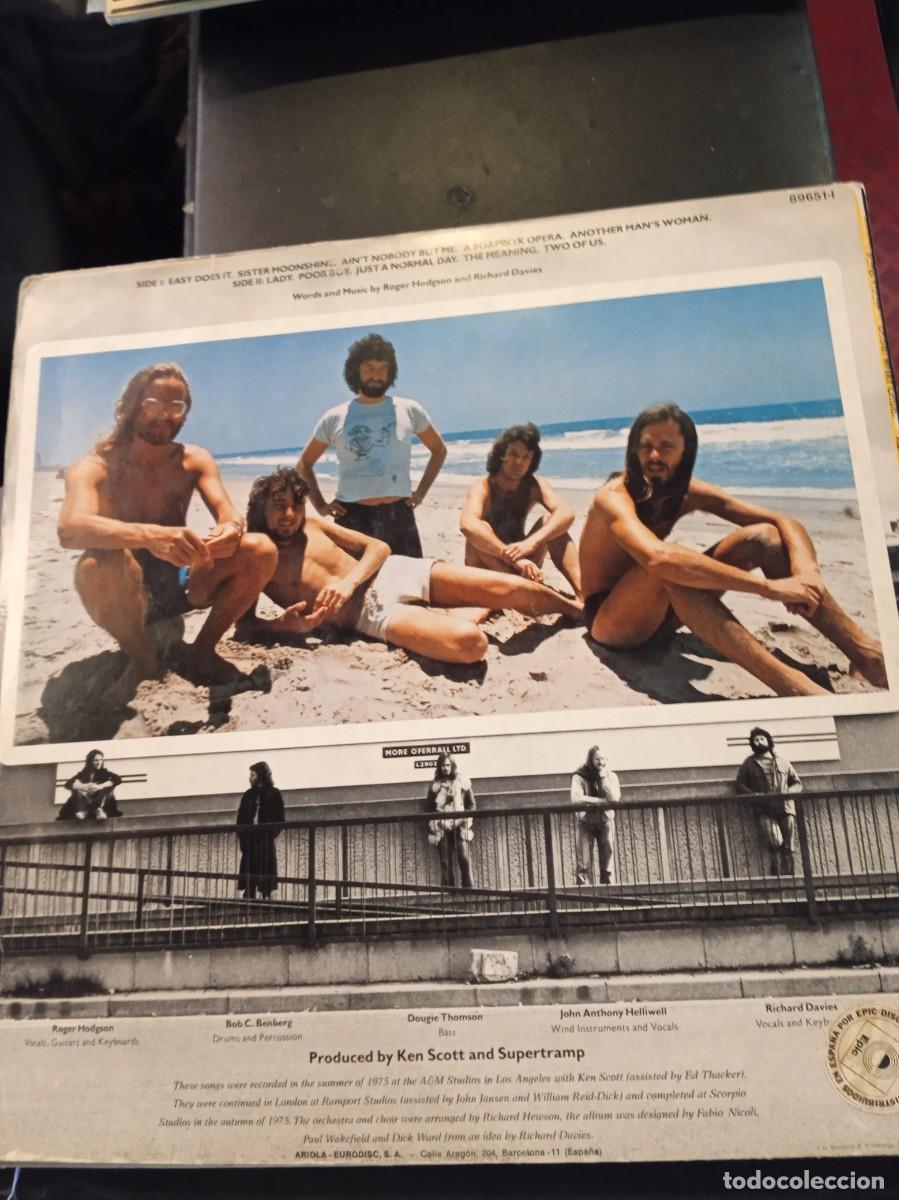 Discos de vinilo: SUPERTRAMP- CRISIS WHAT CRISIS. LP. - Foto 2