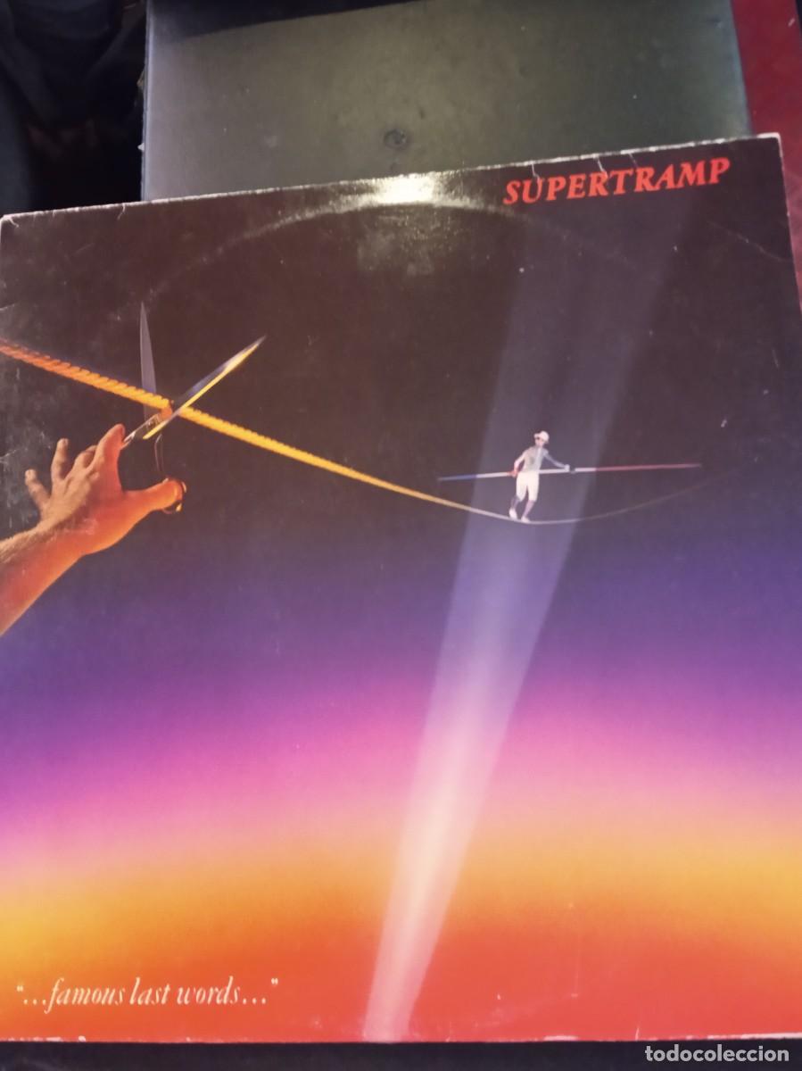 Discos de vinilo: SUPERTRAMP- ... FAMOUS LAST WORDS... LP. - Foto 1