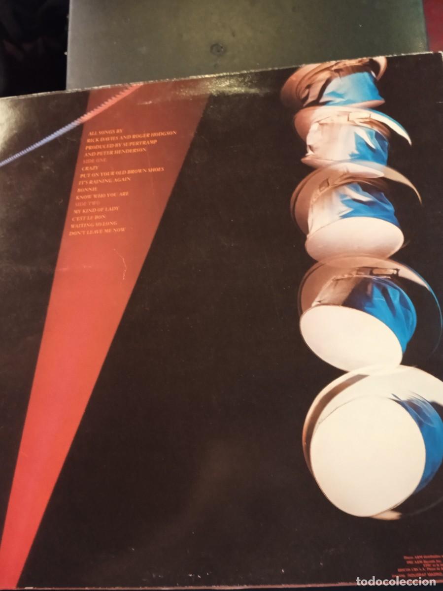Discos de vinilo: SUPERTRAMP- ... FAMOUS LAST WORDS... LP. - Foto 2