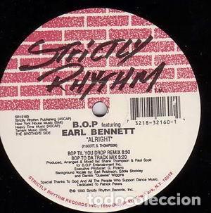 Discos de vinilo: Alright (12&rdquo; Maxi) - B.O.P. Featuring Earl Bennett - Foto 1