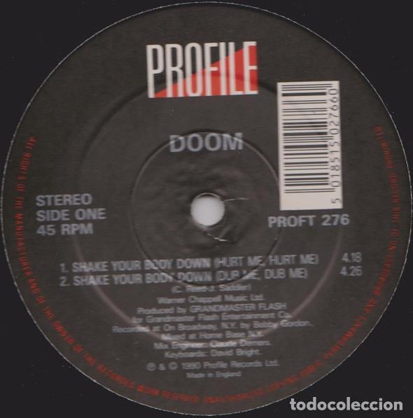 Discos de vinilo: Shake Your Body Down (12&rdquo; Maxi) - Doom - Foto 1