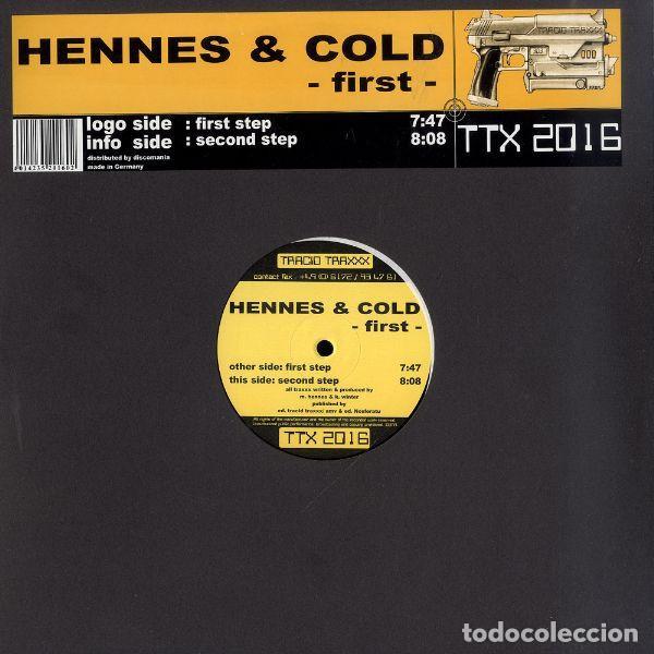 Discos de vinilo: First (12&rdquo; Maxi) - Hennes & Cold - Foto 1