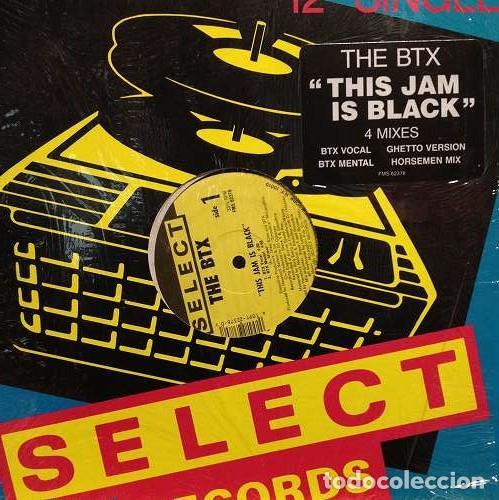 Discos de vinilo: This Jam Is Black (12&rdquo; Maxi) - The BTX - Foto 1