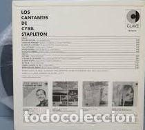 Discos de vinilo: Los Cantantes de Cyril Stapleton - Clave / Hispavox (LP Vinilo) - Foto 2