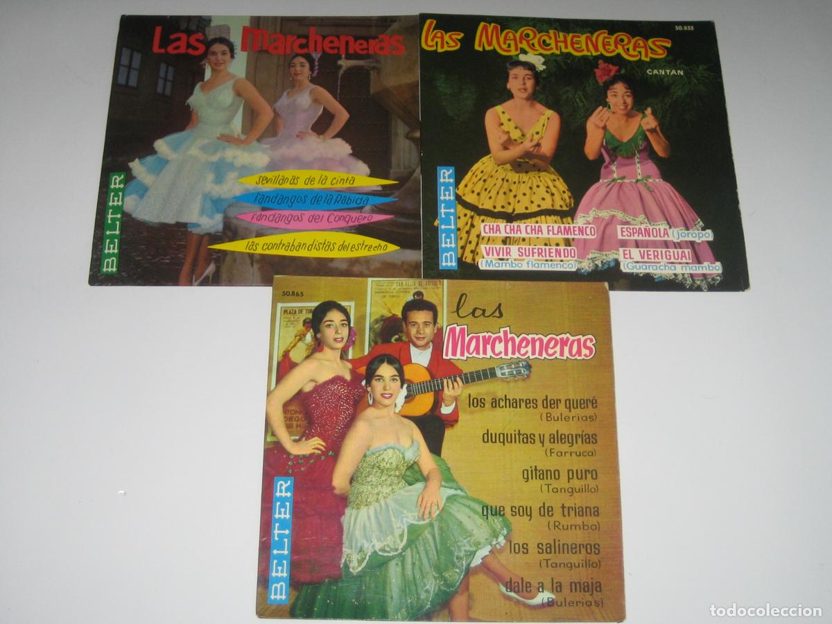 Discos de vinilo: DISCOFERTA - EPS/SINGLES - MARCHENERAS - LOTE DE 3 - Foto 1