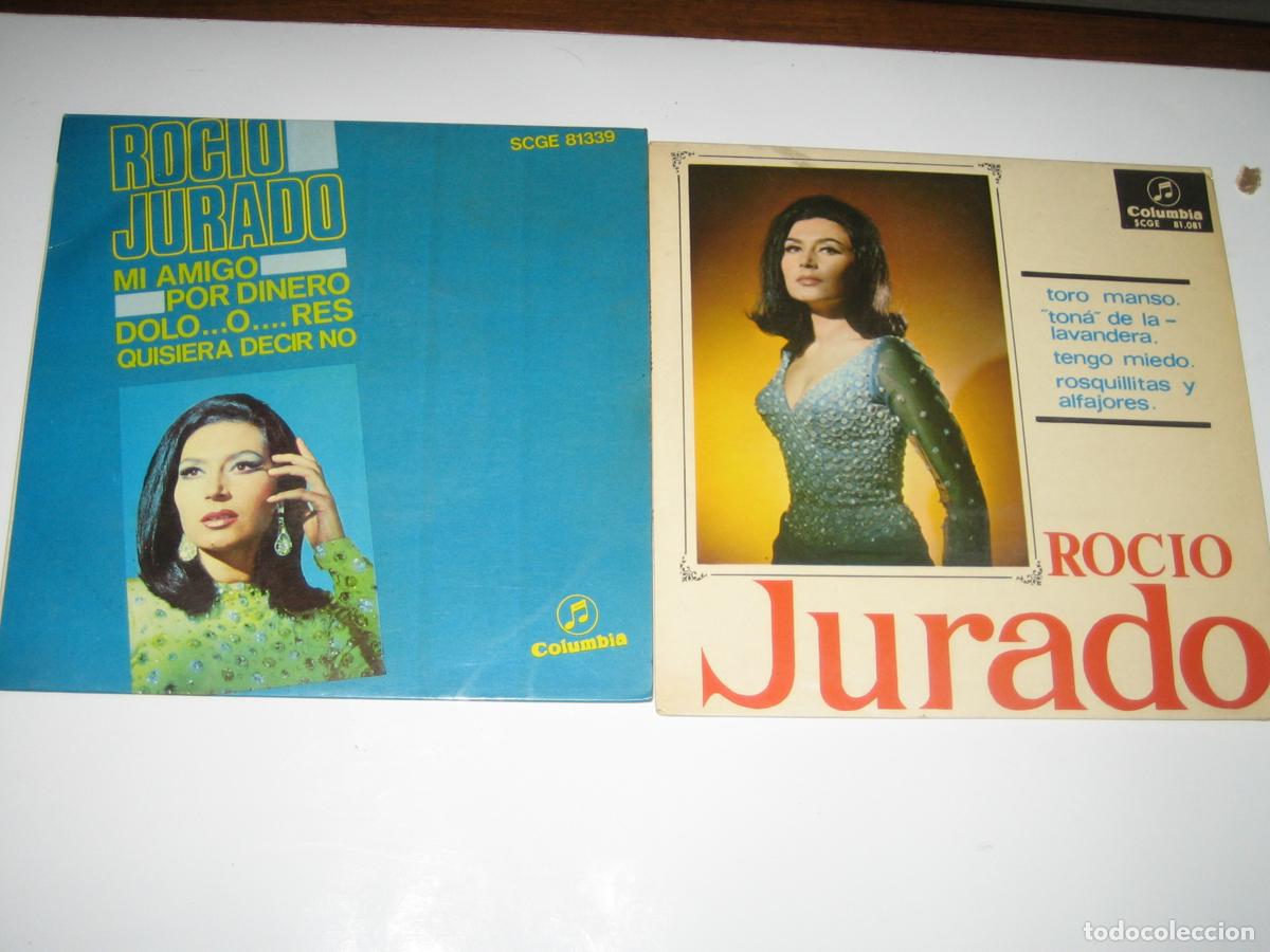 Discos de vinilo: DISCOFERTA - EPS/SINGLES - ROCIO JURADO - LOTE DE DOS - Foto 1