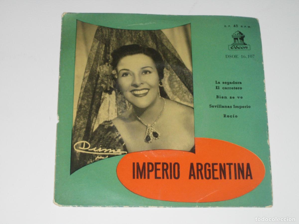 Discos de vinilo: DISCOFERTA - EPS/SINGLES - IMPERIO ARGENTINA - Foto 1