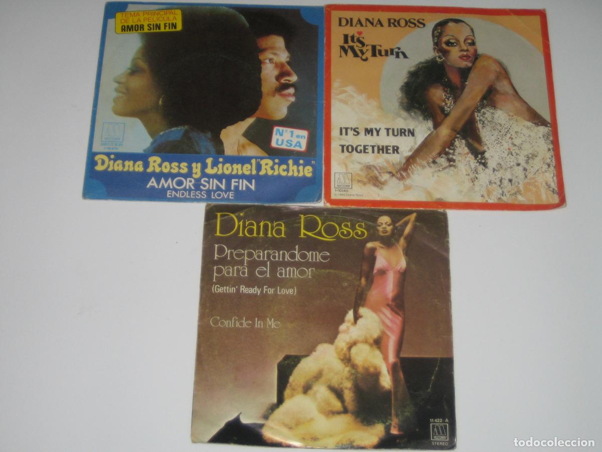 Discos de vinilo: DISCOFERTA - EPS/SINGLES - DIANA ROSS - LOTE DE 3 - Foto 1