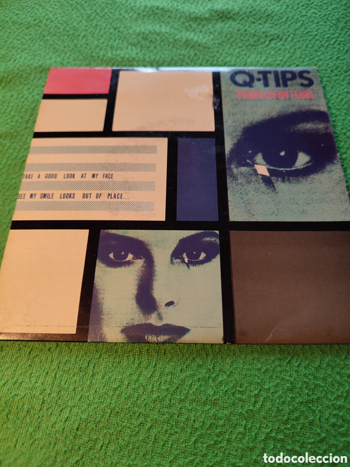 Vinyl records: Q.Tips - Tracks of my tears