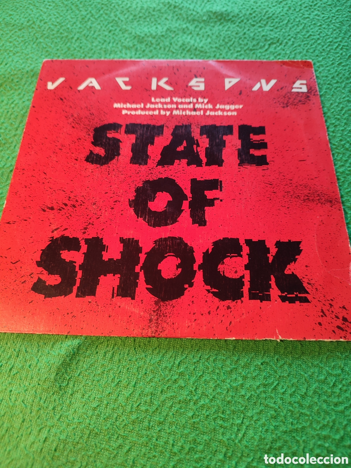 Discos de vinilo: The Jacksons - State of shock - Foto 1