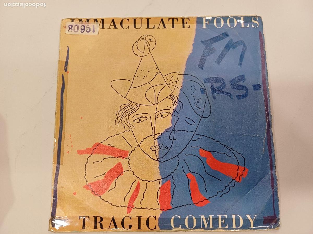 Discos de vinilo: INMACULATE FOOLS/TRAGIC COMEDY/SINGLE. - Foto 1