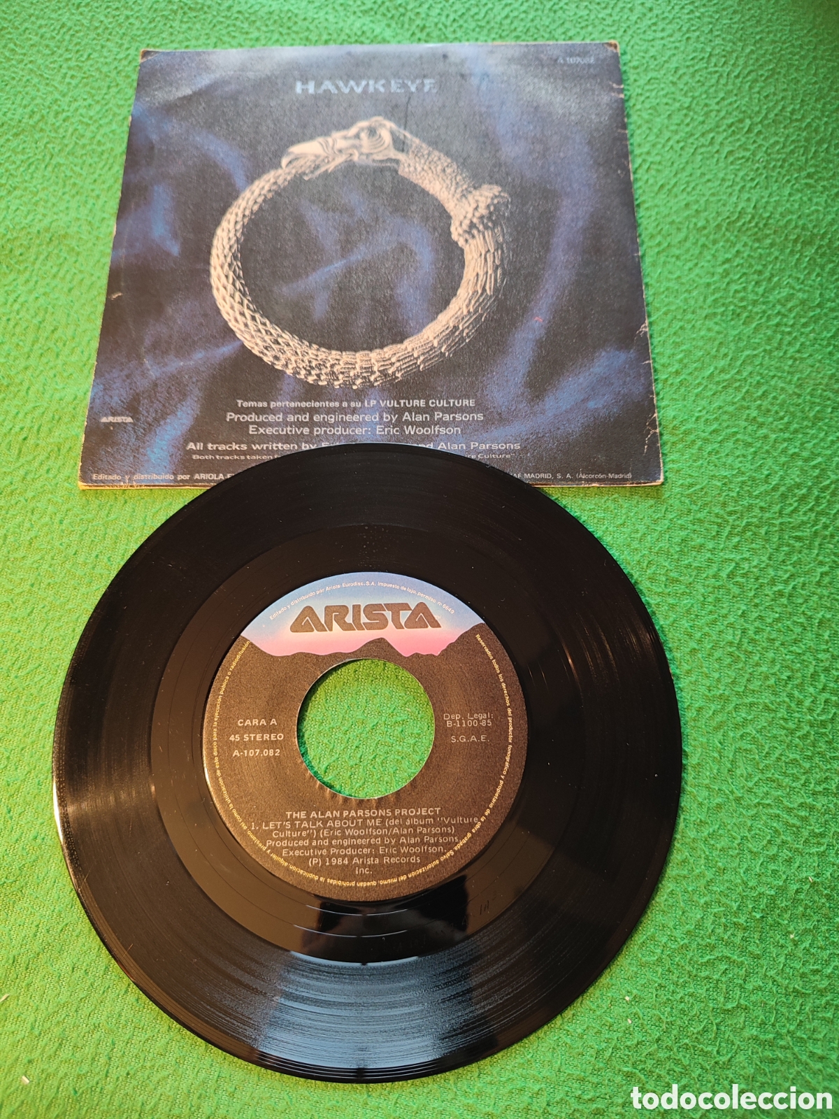 Discos de vinilo: The Alan Parsons Project - Lets talk about me - Foto 2
