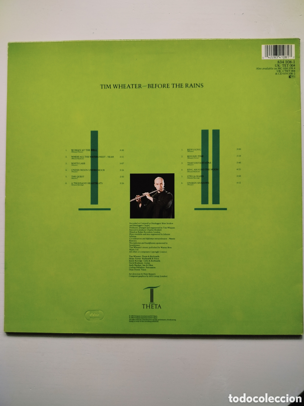 Discos de vinilo: LP Tim Wheater 1988. - Foto 2