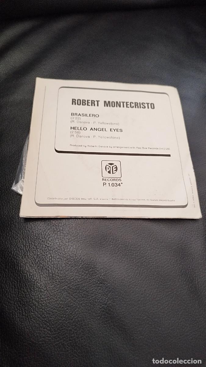 Discos de vinilo: Robert Montecristo &ndash; Brasilero. Single 7&rdquo;. - Foto 2