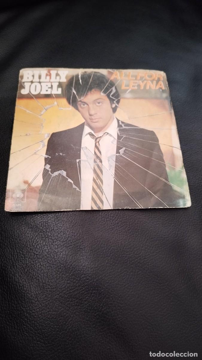 Discos de vinilo: BILLY JOEL, ALL FOR LEYNA. Single 7&rdquo;. - Foto 1