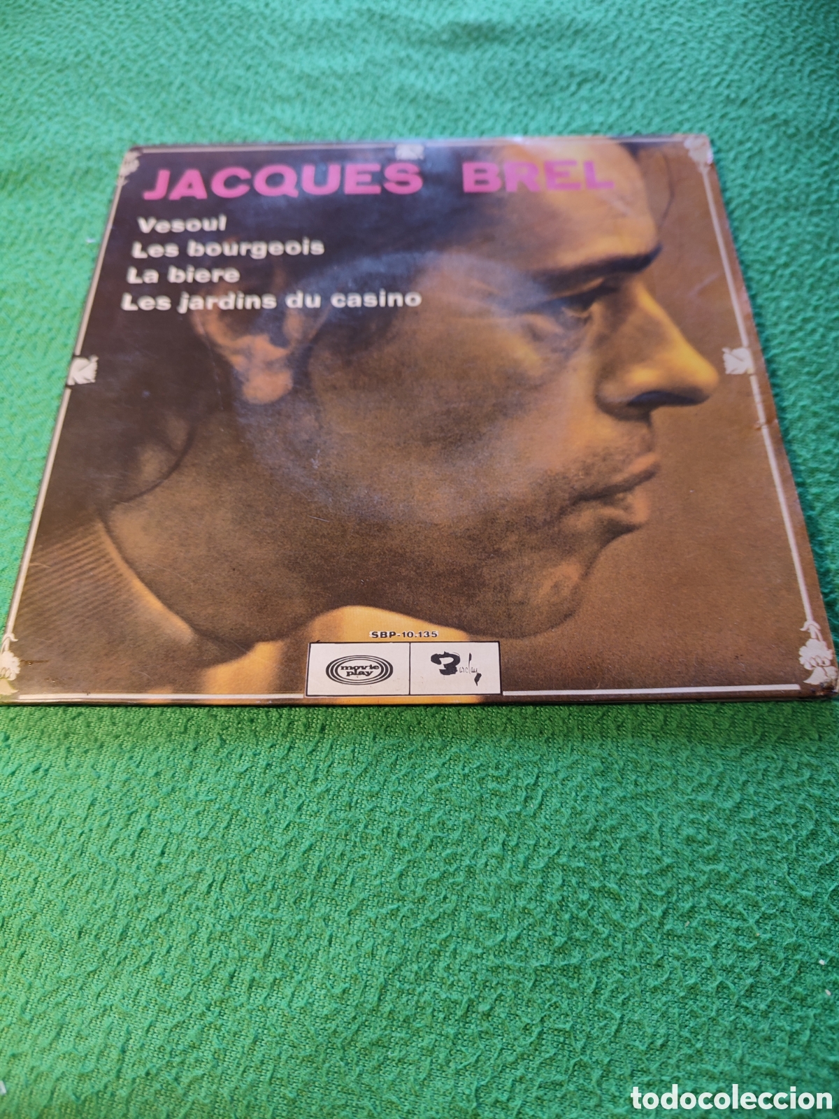 Discos de vinilo: Jacques Brel - Vesoul + 3 EP - Foto 1