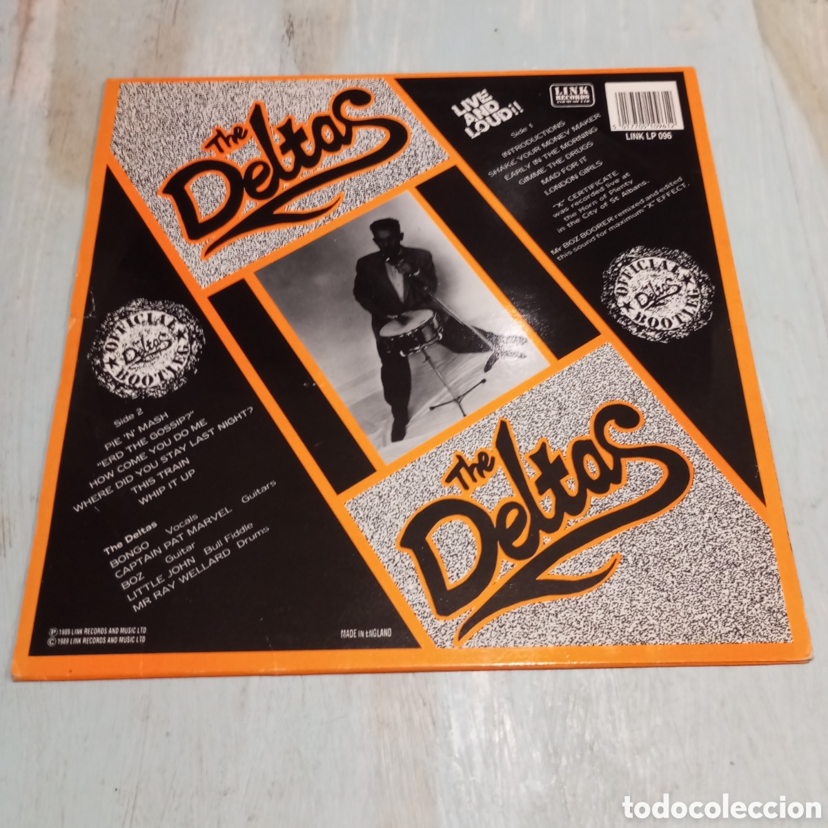 Discos de vinilo: THE DELTAS - LIVE AND ROCKIN - LP - Foto 2