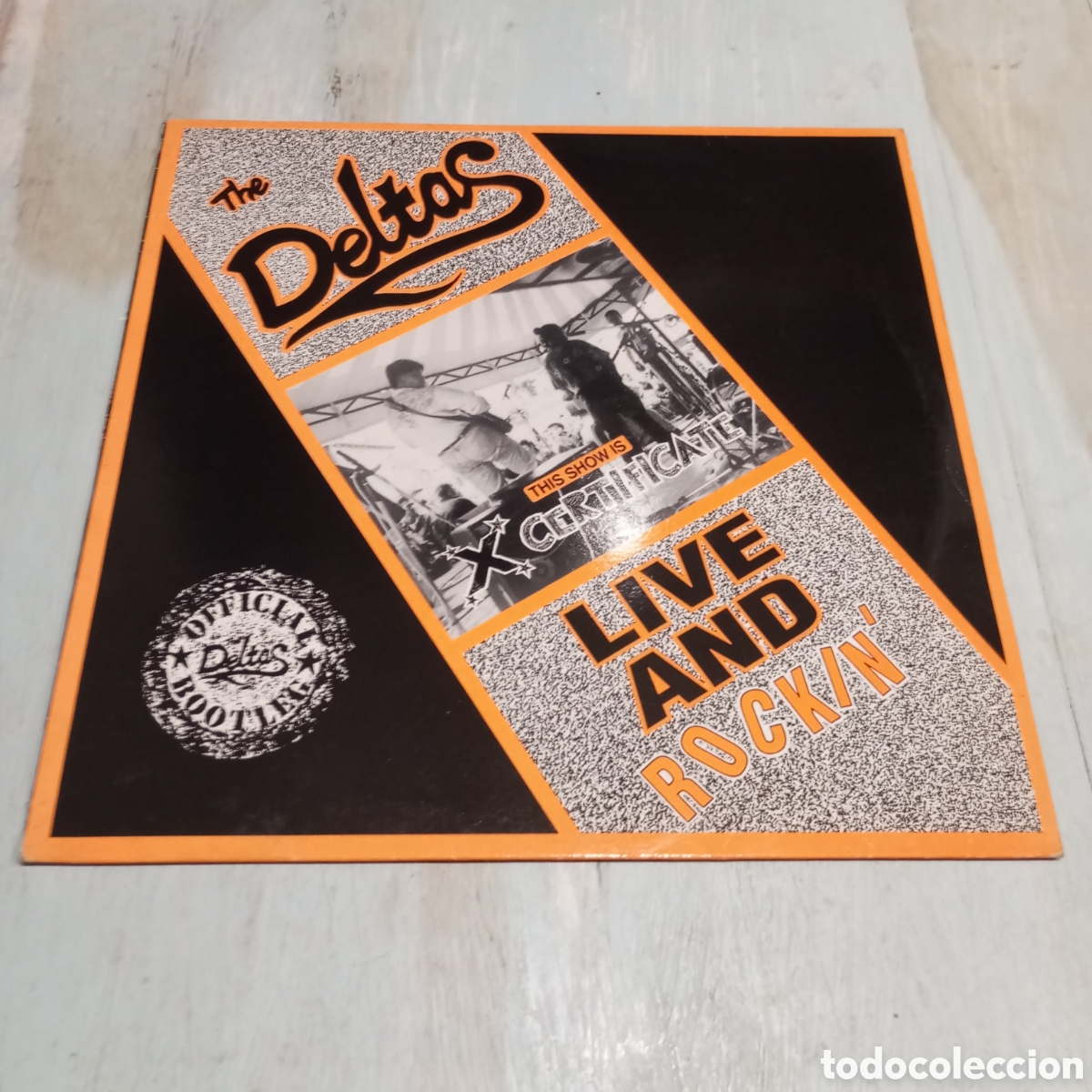 Discos de vinilo: THE DELTAS - LIVE AND ROCKIN - LP - Foto 1