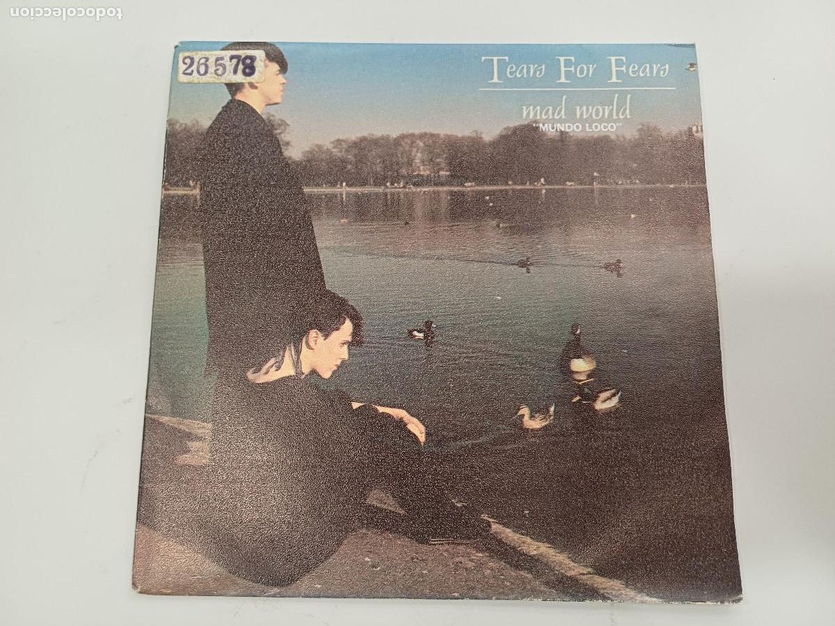 Discos de vinilo: TEARS FOR FEARS/MAD WORLD/SINGLE. - Foto 1