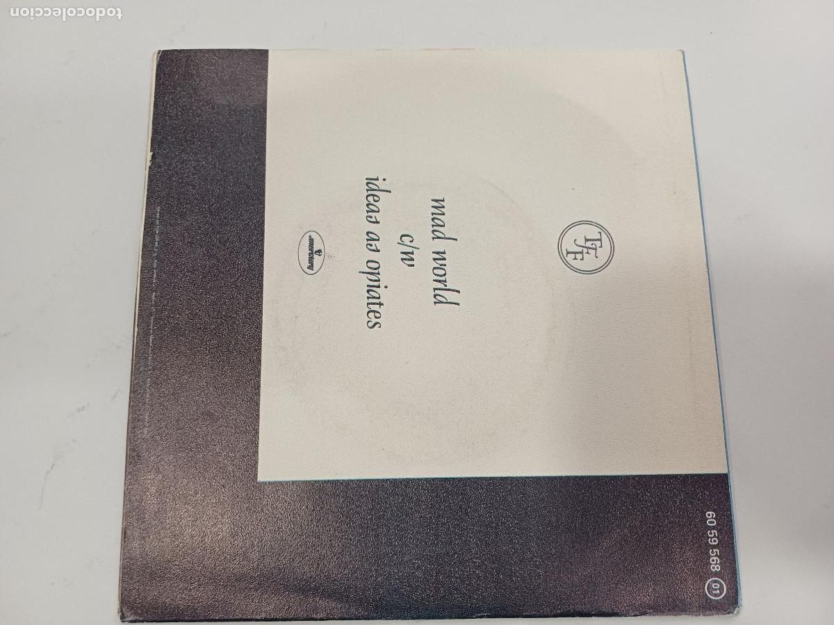 Discos de vinilo: TEARS FOR FEARS/MAD WORLD/SINGLE. - Foto 3