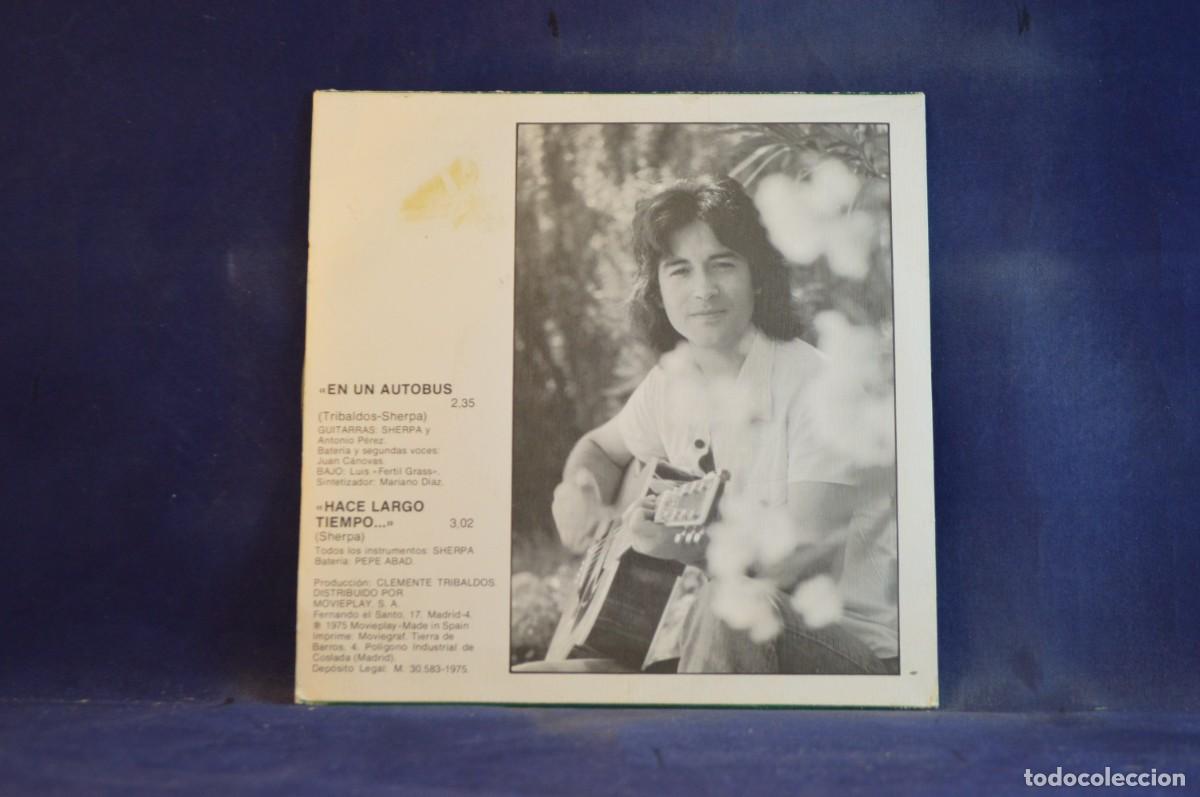 Discos de vinilo: SHERPA &ndash; EN UN AUTOB&Uacute;S - SINGLE - Foto 2