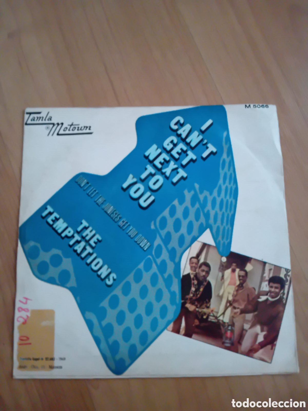 Discos de vinilo: THE TEMPTATIONS. I CANT GET NEXT TO YOU - Foto 2