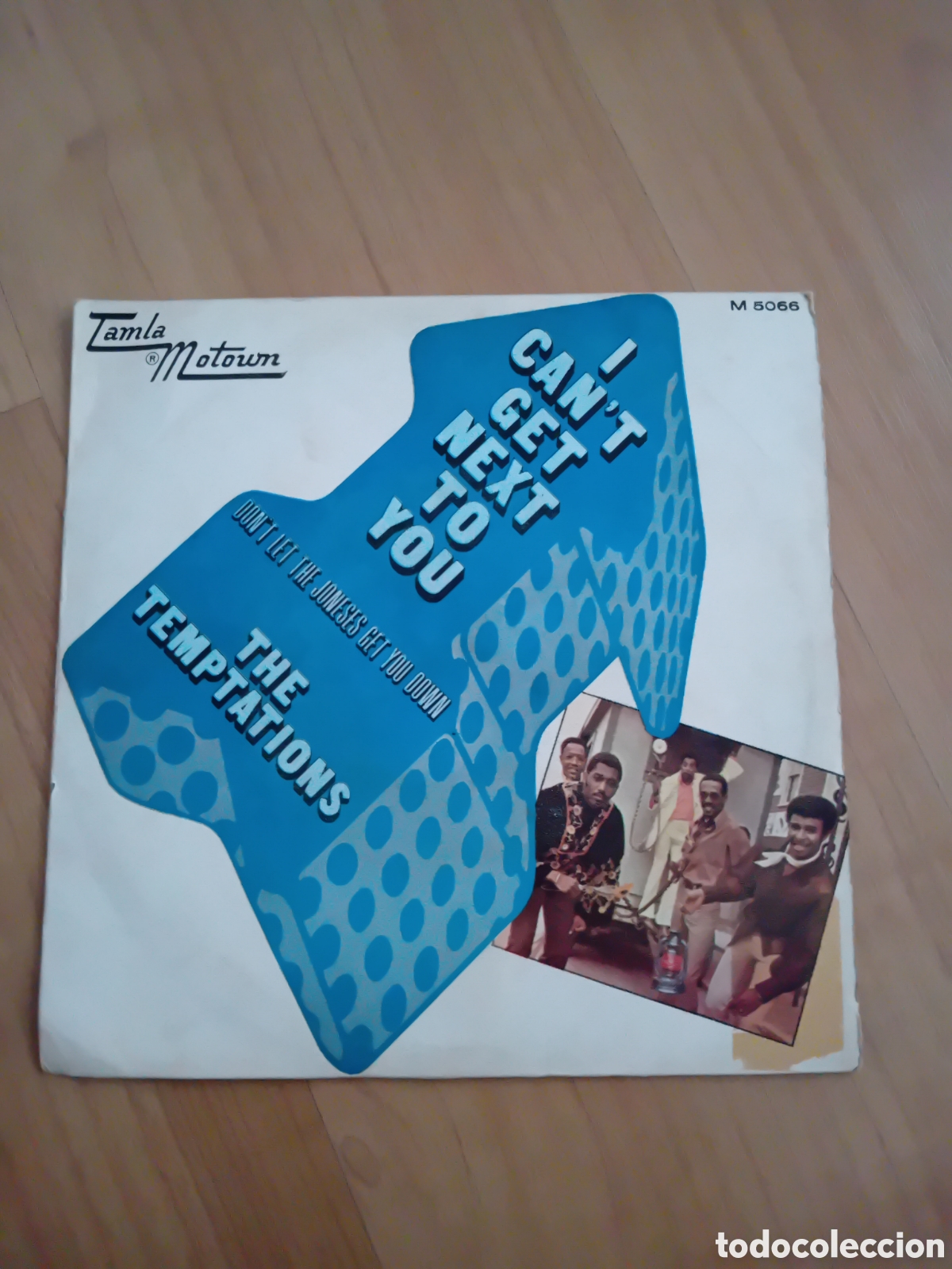 Discos de vinilo: THE TEMPTATIONS. I CANT GET NEXT TO YOU - Foto 1