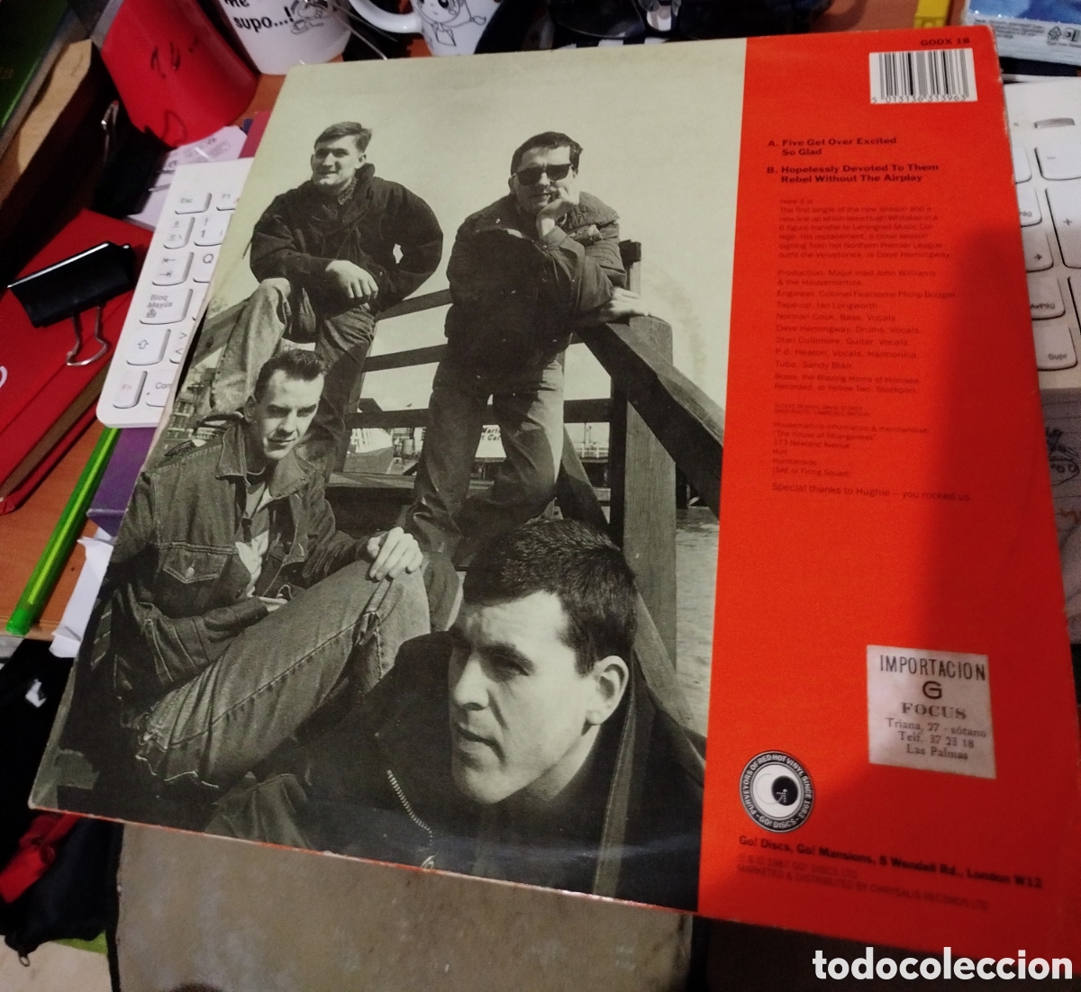 Discos de vinilo: The housemartins - five get Over excited - Foto 2