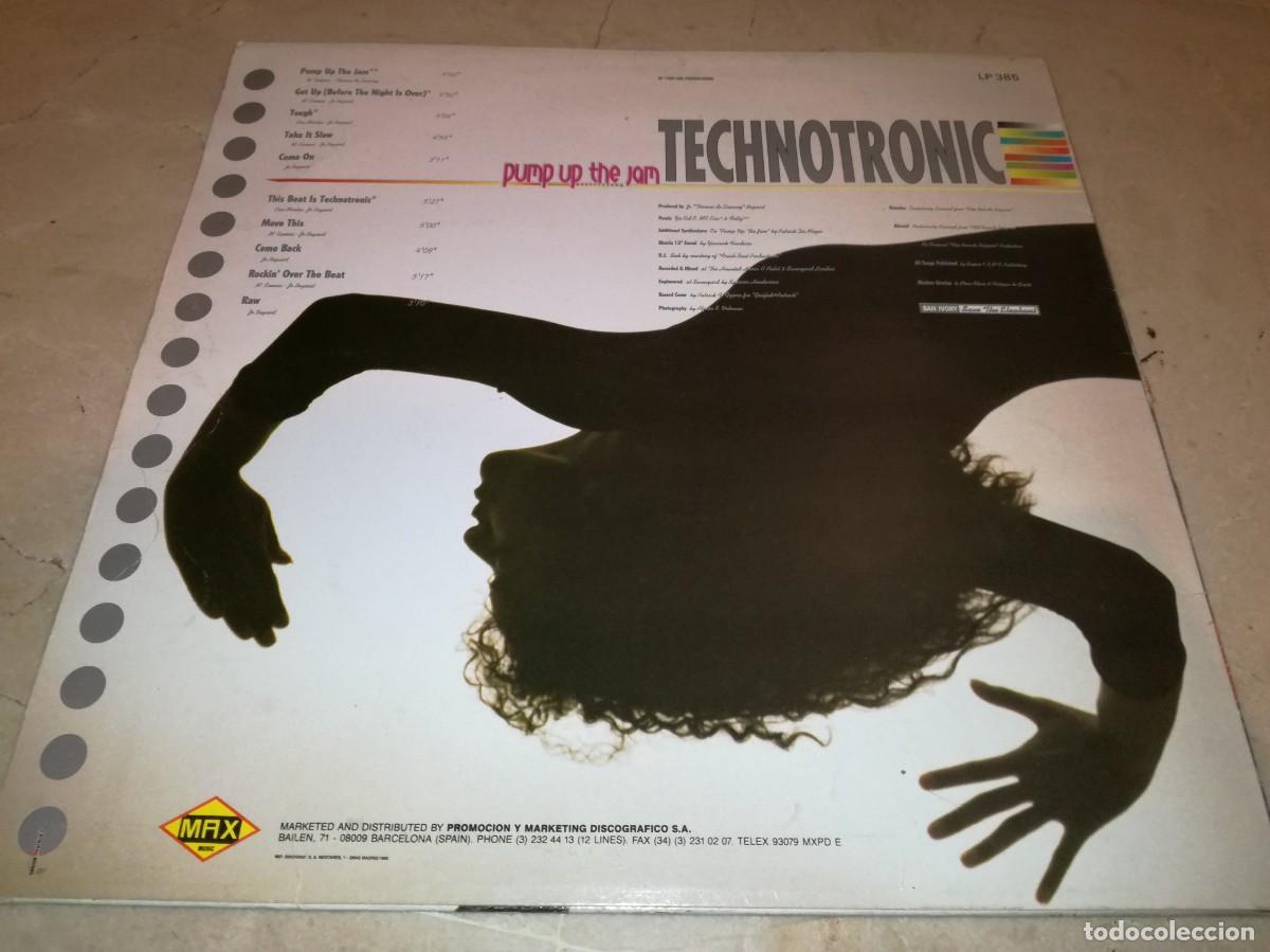 Discos de vinilo: TECHNOTRONIC-PUMP UP THE JAM-ORIGINAL ESPA&Ntilde;OL 1989 - Foto 2