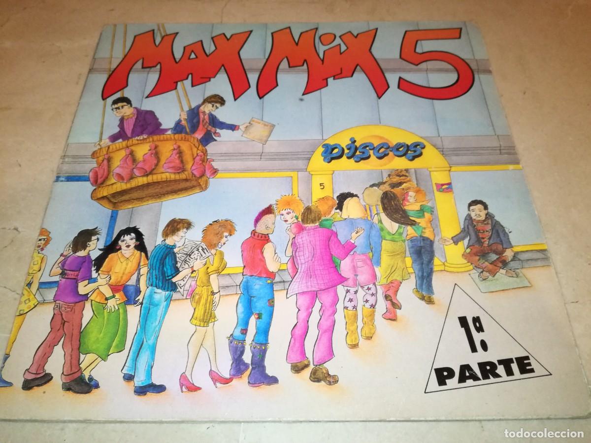 Discos de vinilo: MAX MIX 5-1&ordf; PARTE-DOBLE LP-ORIGINAL 1987 - Foto 1