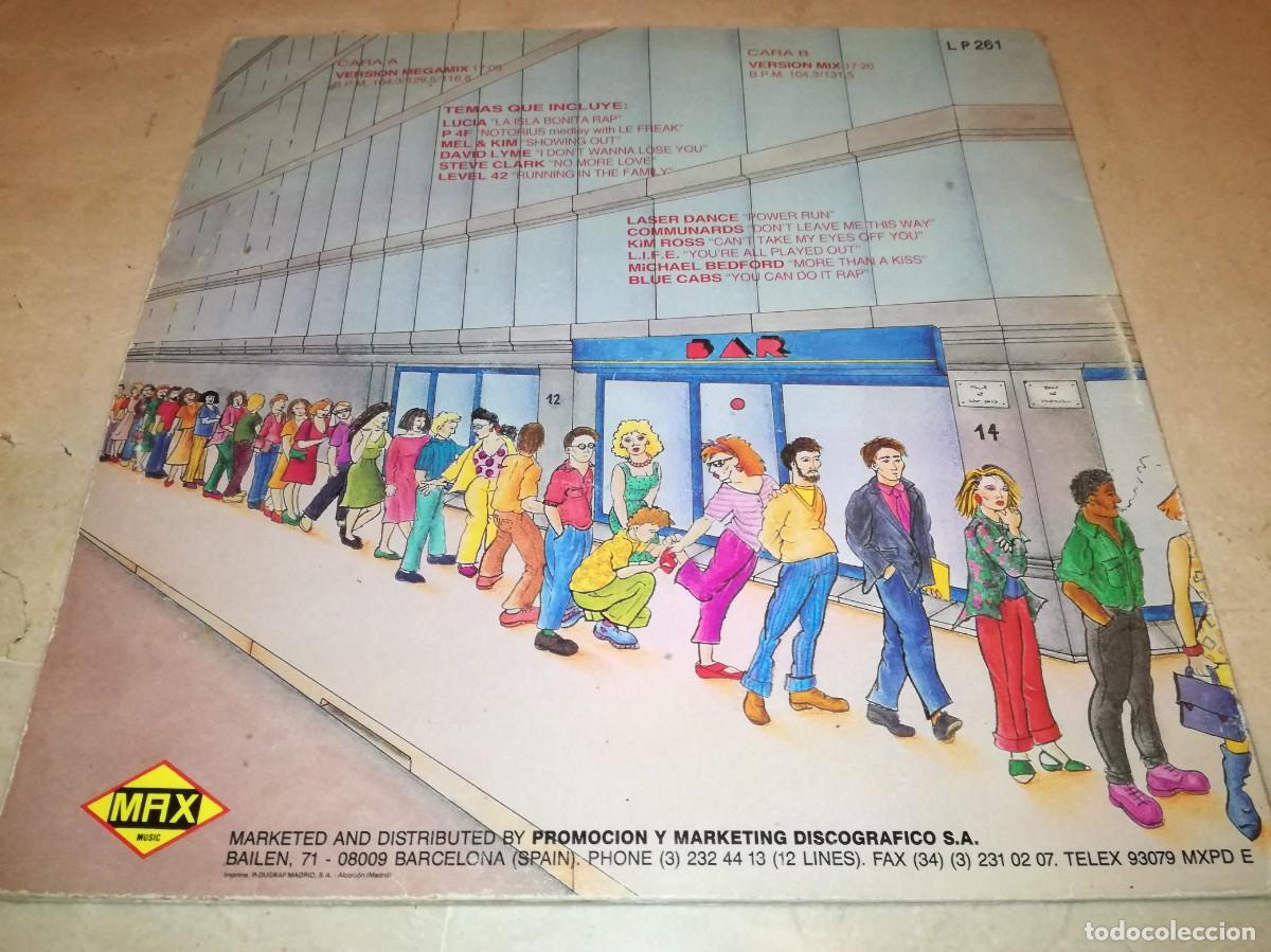 Discos de vinilo: MAX MIX 5-1&ordf; PARTE-DOBLE LP-ORIGINAL 1987 - Foto 2