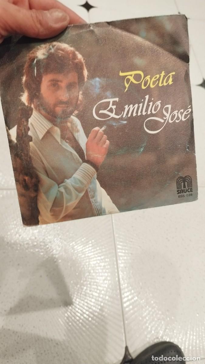 Discos de vinilo: Emilio Jos&eacute; &ndash; Poeta. Single 7&rdquo;. - Foto 1