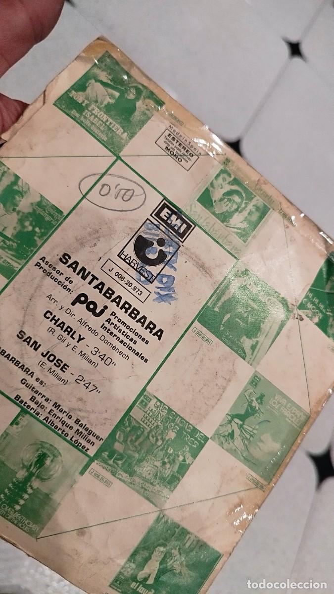 Discos de vinilo: Santab&aacute;rbara &ndash; Charly. Single 7&rdquo;. - Foto 4