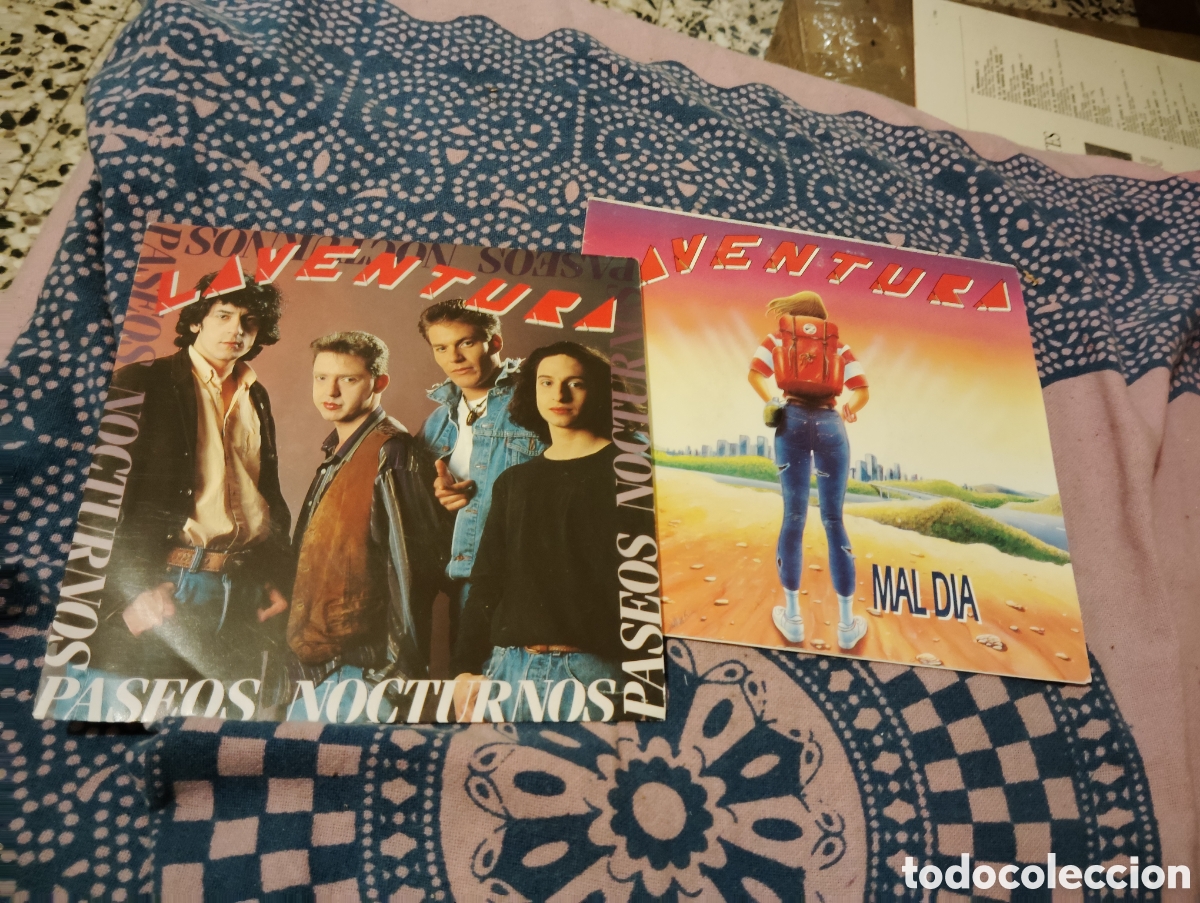 Discos de vinilo: LAVENTURA - LOTE DE 2 SINGLES . - Foto 1