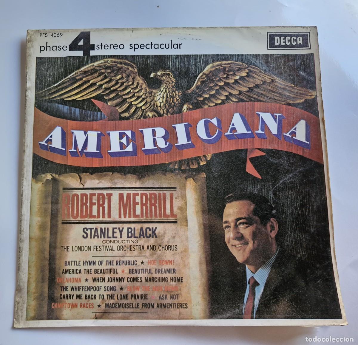 Discos de vinilo: VINILO ROBERT MERRIL AMERICANA - Foto 1