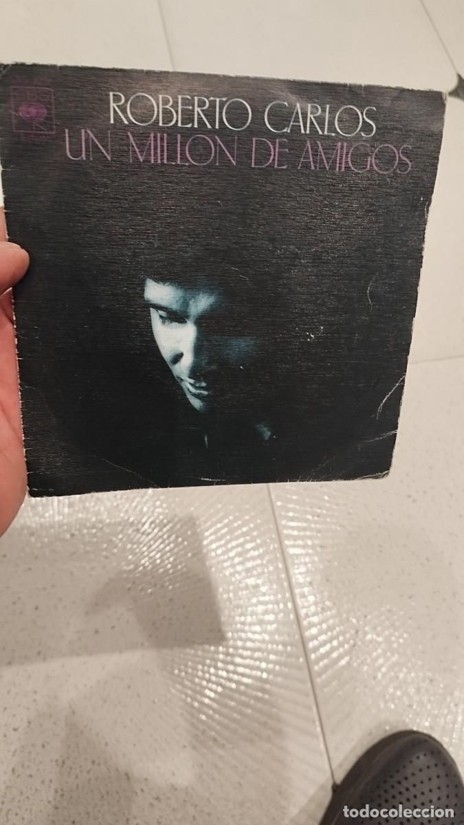 Discos de vinilo: Roberto Carlos &ndash; Un Millon De Amigos. Single 7&rdquo;. - Foto 1