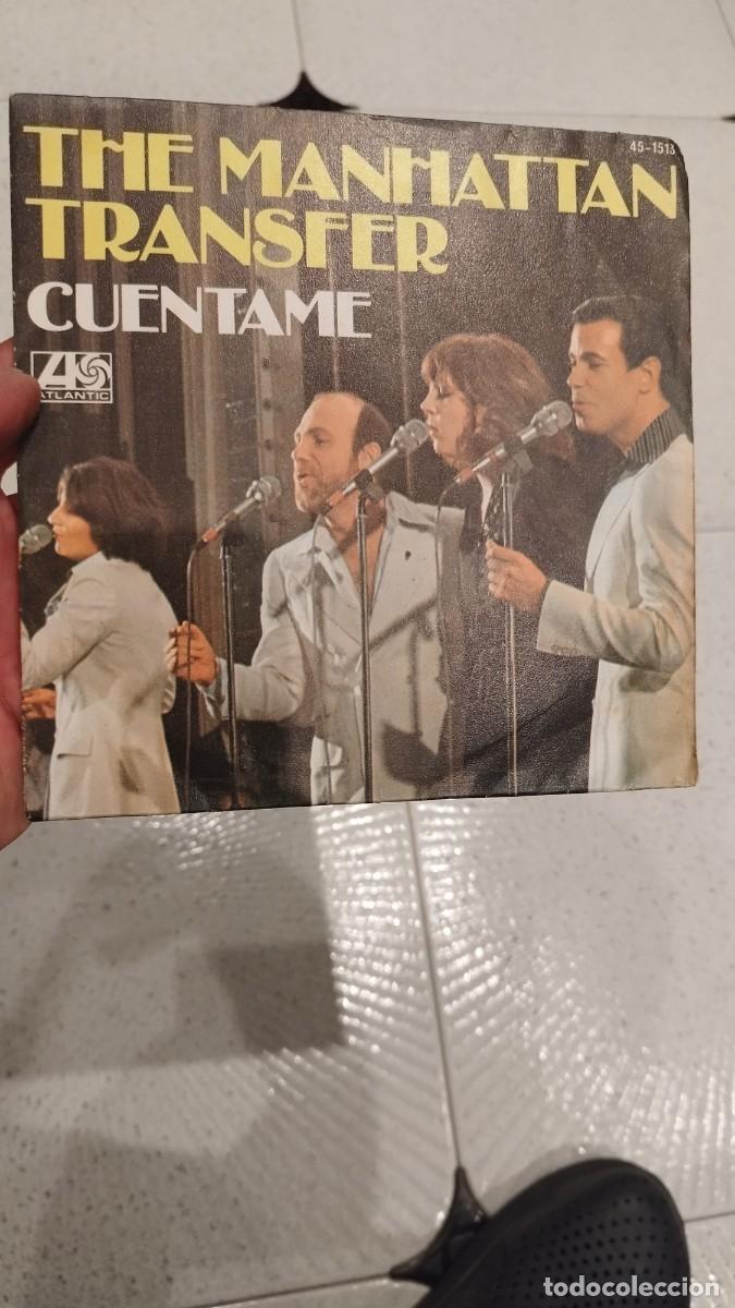 Discos de vinilo: The Manhattan Transfer &ndash; Cu&eacute;ntame. Single 7 &rdquo;. - Foto 1