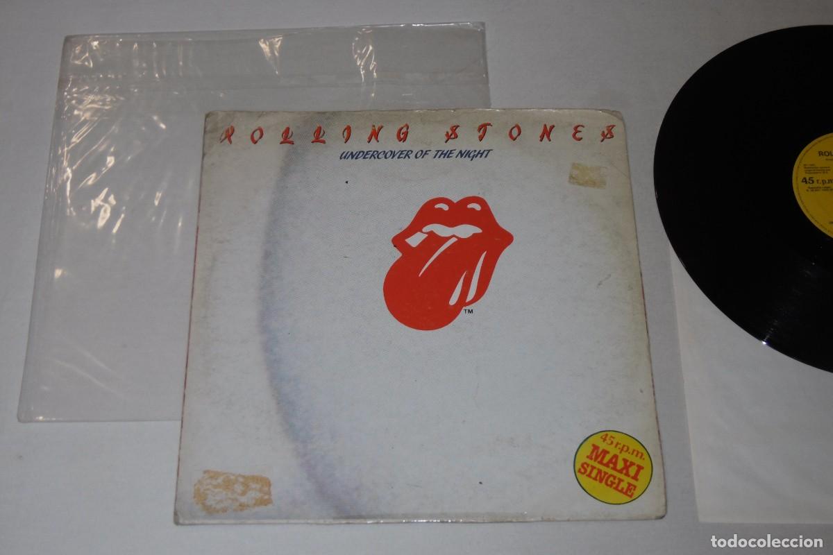 Discos de vinilo: Rolling Stones Undercover. 1986. EMI ODEON. Disco Vinilo. Maxi Single. - Foto 2