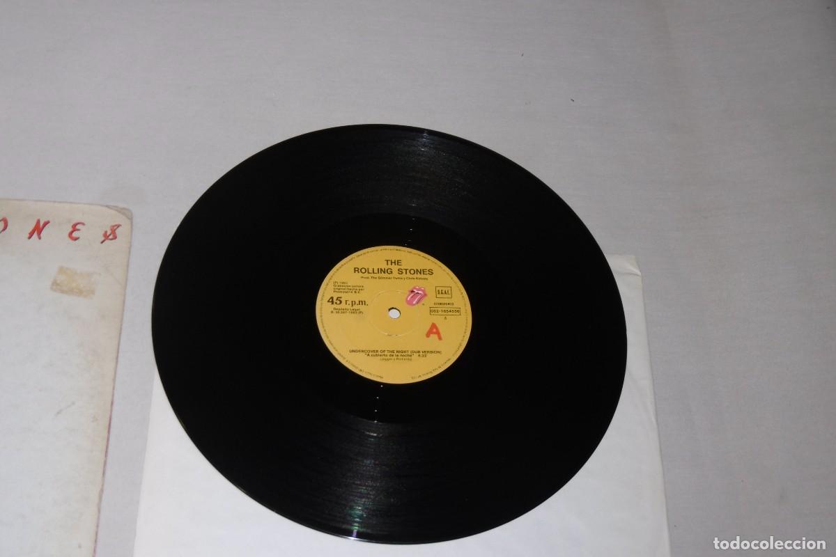 Discos de vinilo: Rolling Stones Undercover. 1986. EMI ODEON. Disco Vinilo. Maxi Single. - Foto 3