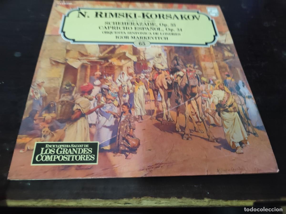 Discos de vinilo: SCHEHERAZADE / KORSAKOV / IGOR MARKEVITCH / R12 / PHILIPS - Foto 1