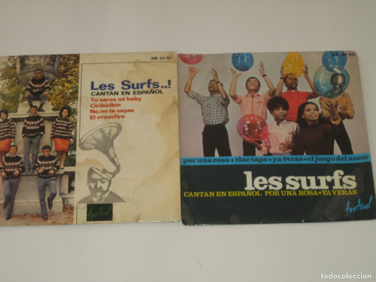 Discos de vinilo: DISCOFERTA - EPS/SINGLES - LOS SURFS - LOTE DE 2 - Foto 1