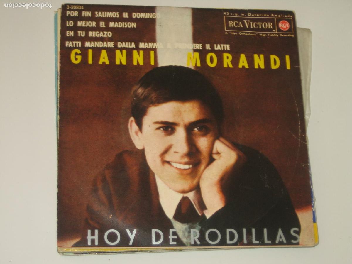 Discos de vinilo: DISCOFERTA - EPS/SINGLES - GIANNI MORANDI - Foto 1
