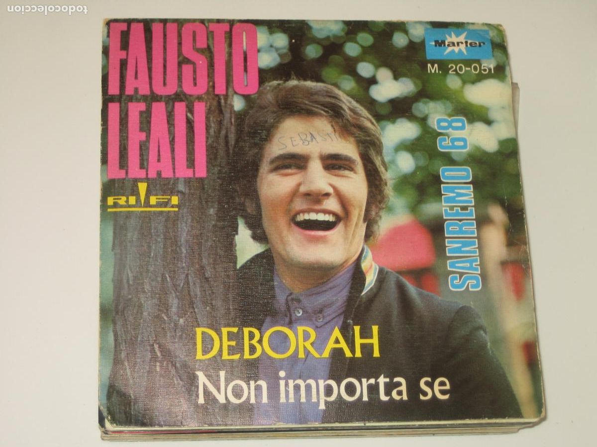 Discos de vinilo: DISCOFERTA - EPS/SINGLES - FAUSTO LEALI - Foto 1