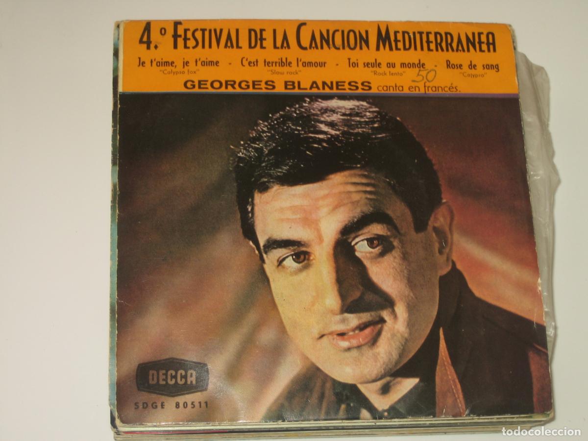 Discos de vinilo: DISCOFERTA - EPS/SINGLES - GEORGES BLANESS - Foto 1