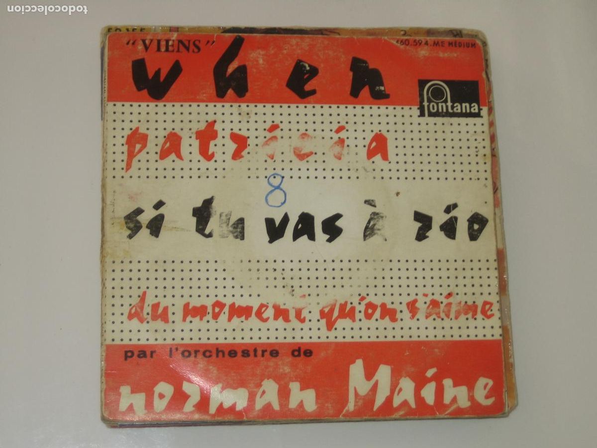 Discos de vinilo: DISCOFERTA - EPS/SINGLES - NORMAN MAINE - ED. FRANCESA - Foto 1