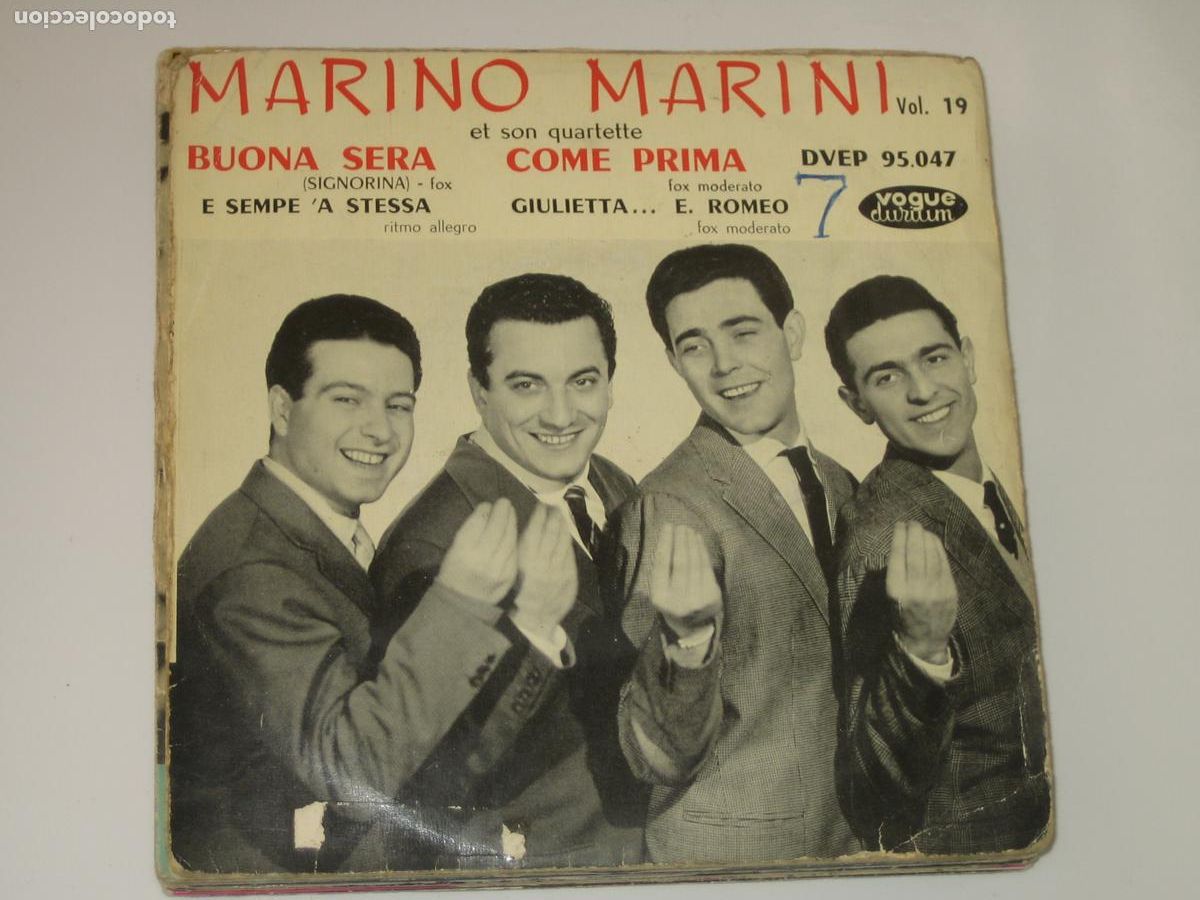 Discos de vinilo: DISCOFERTA - EPS/SINGLES - MARINO MARINI - - Foto 1