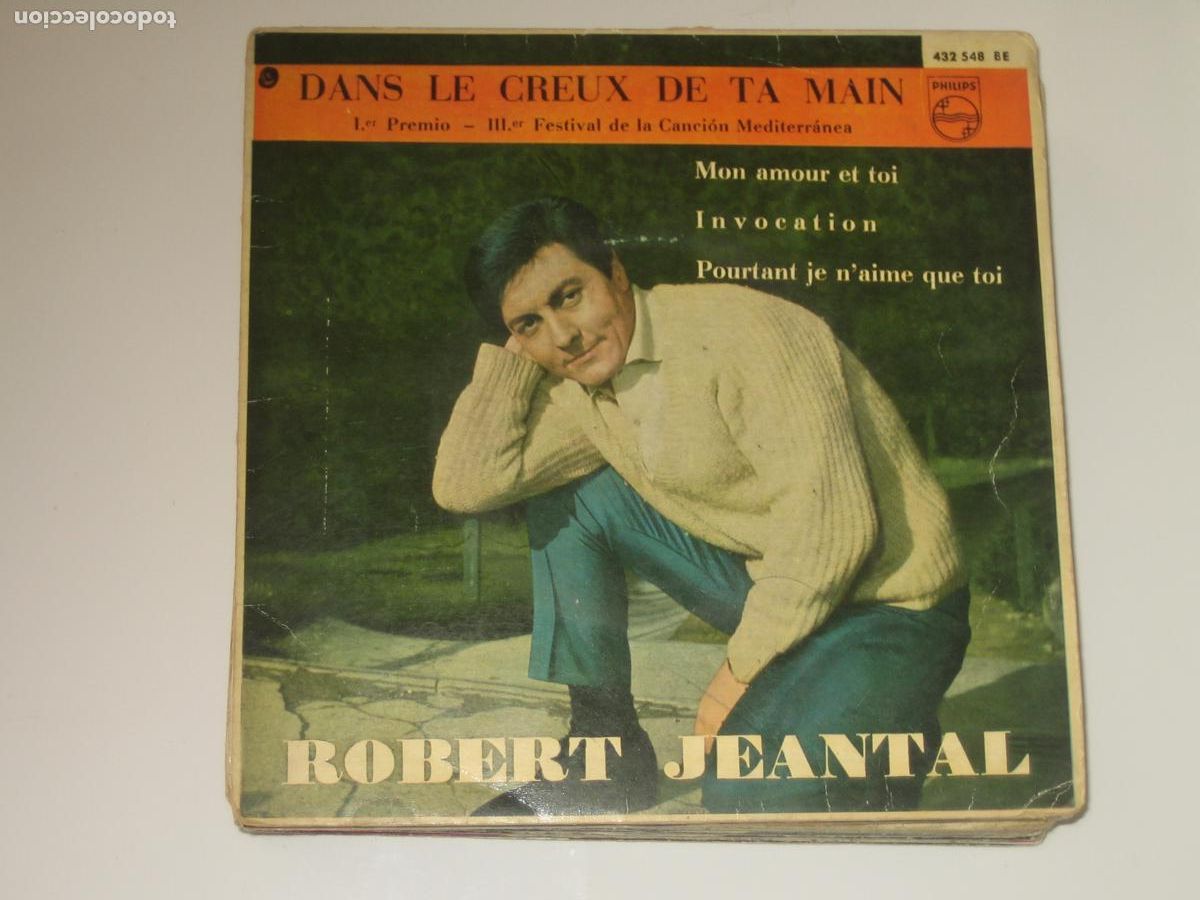 Discos de vinilo: DISCOFERTA - EPS/SINGLES - ROBERT JEANTAL - Foto 1