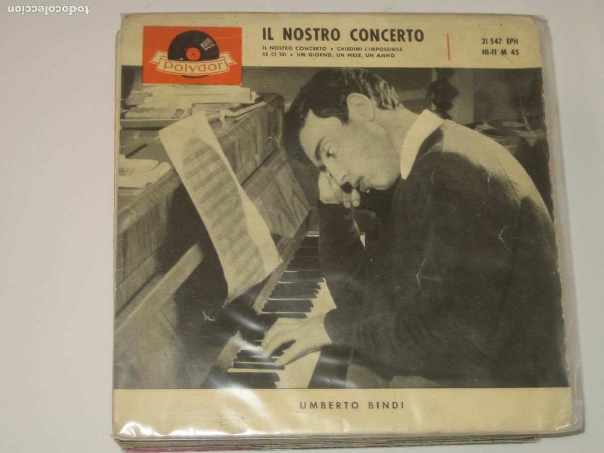 Discos de vinilo: DISCOFERTA - EPS/SINGLES -UMBERTO BINDI - Foto 1